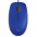 罗技 M110有线鼠标 台式机笔记本鼠标 蓝色