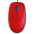 罗技 M110有线鼠标 台式机笔记本鼠标 红色